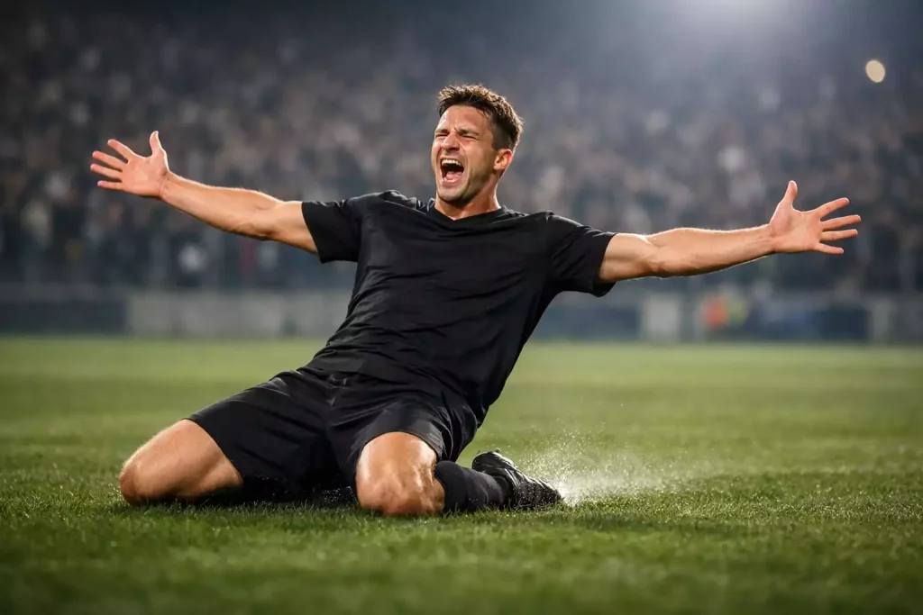 Live Wetten Torschütze – Stürmer feiert Torerfolg